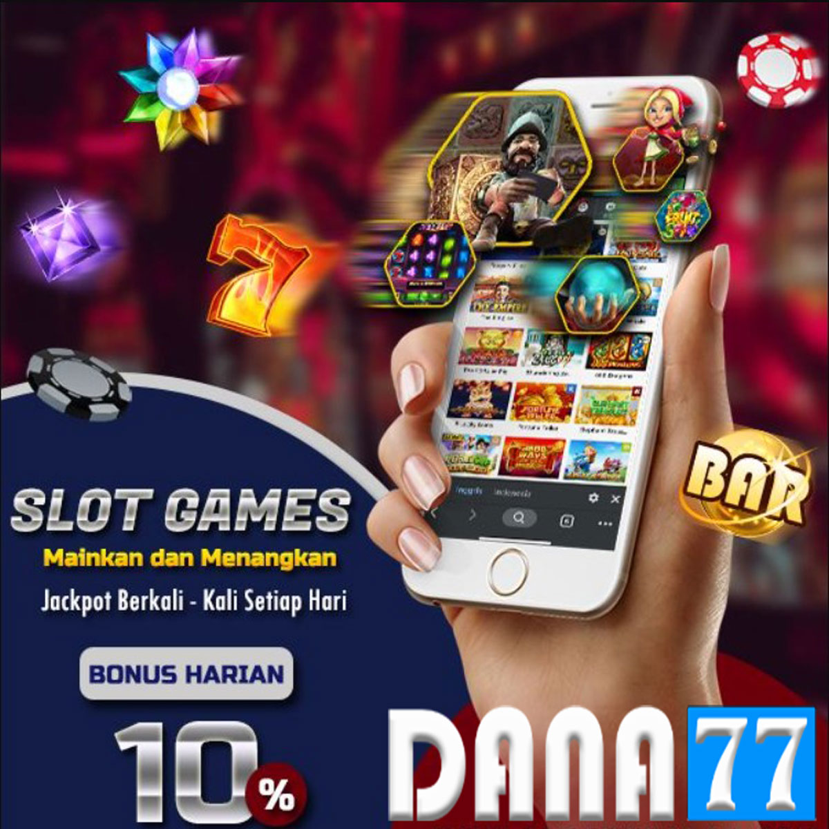 DANA77 Bonus Harian 10%